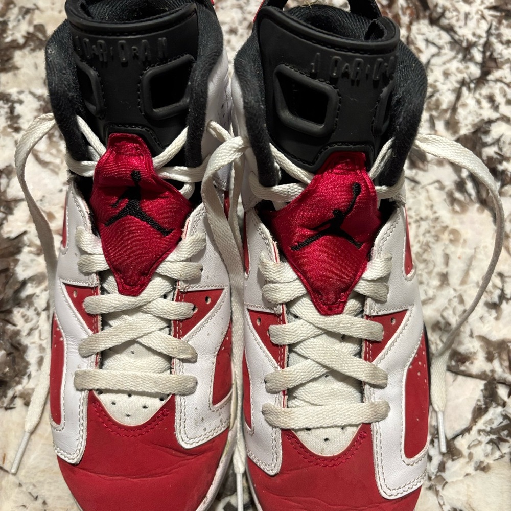 Jordan Kids Sneakers Red and White